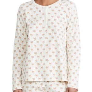Roller rabbit cotton pajama top